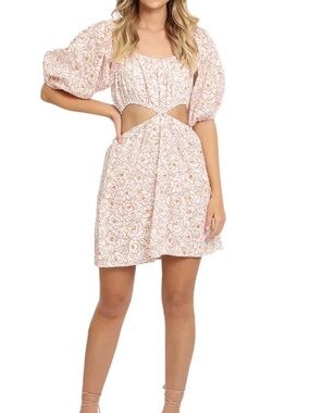 Faithfull the Brand Gabelli Cotton Mini Dress